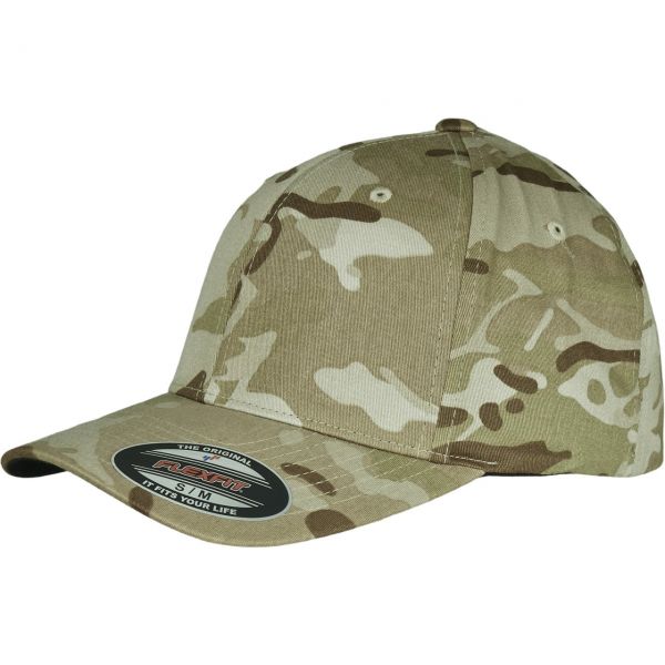 Flexfit Stretchable Multicam Tarnmuster Cap camo