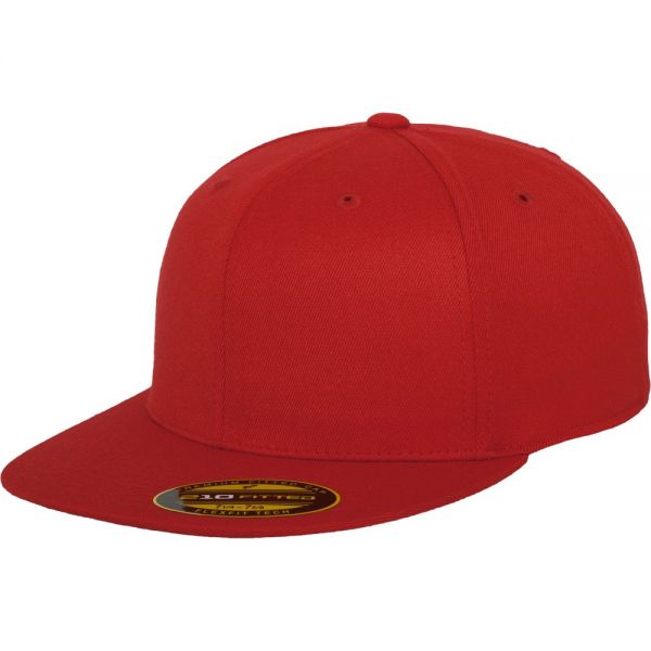 Flexfit Premium 210 Fitted Cap - red