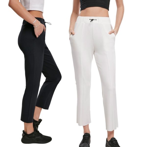 Urban Classics Ladies - Soft Interlock Stretch 7/8 Hose