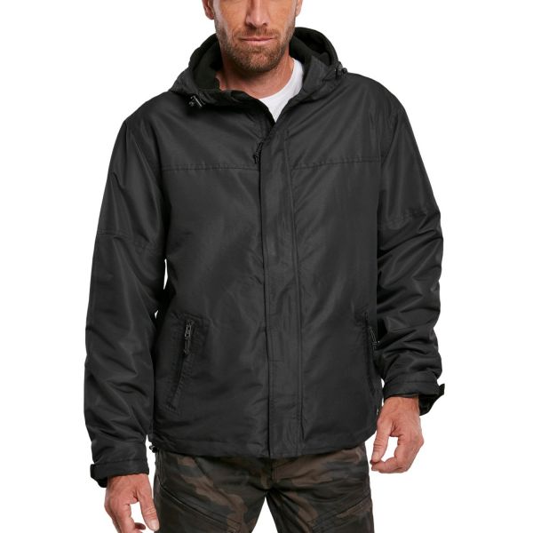 Brandit - Zipped Winter Jacket Windbreaker wood camo