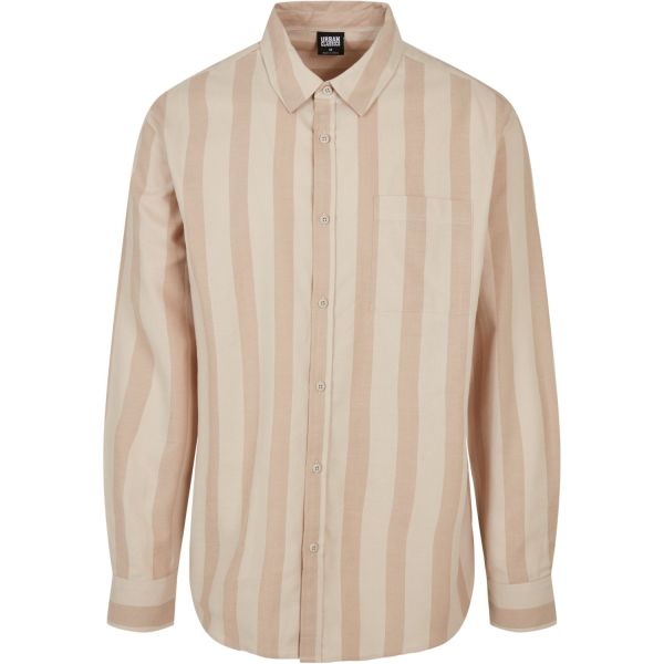 Urban Classics - Striped Shirt Hemd softseagrass