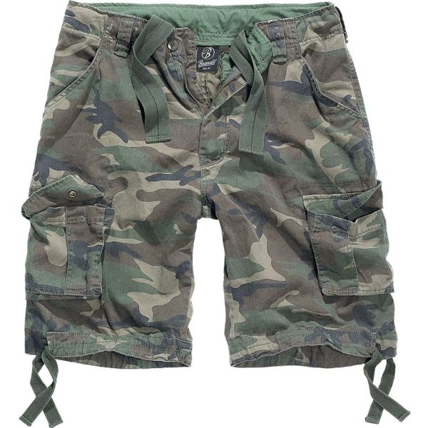 Brandit URBAN LEGEND Vintage City Cargo Army Shorts noir