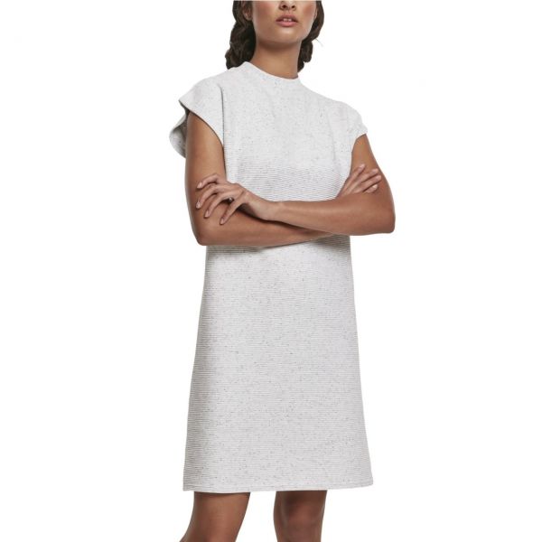 Urban Classics Ladies - Naps Terry Extended Shoulder Kleid