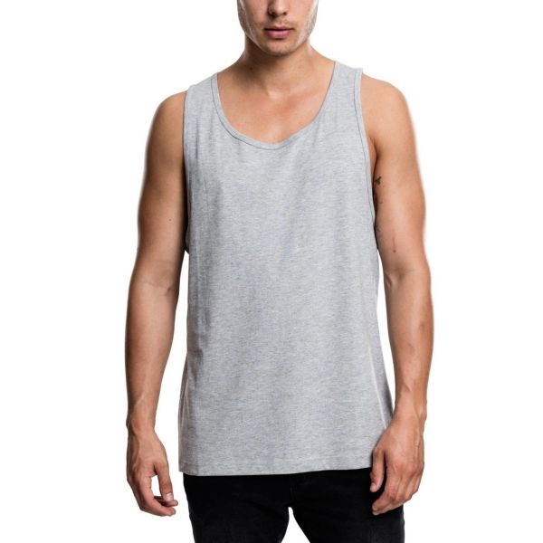 Urban Classics - JERSEY BIG Tank Top white