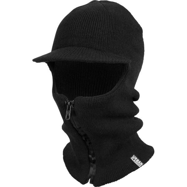 Urban Classics - Zipped BALACLAVA Visor black