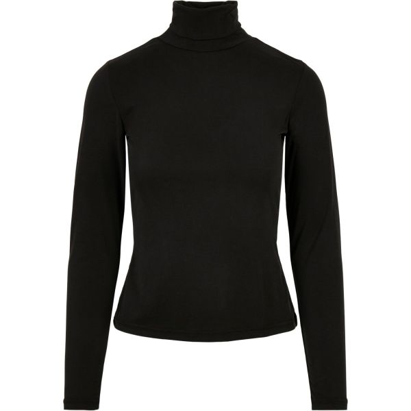 Urban Classics Ladies - Modal Turtleneck Longsleeve rose