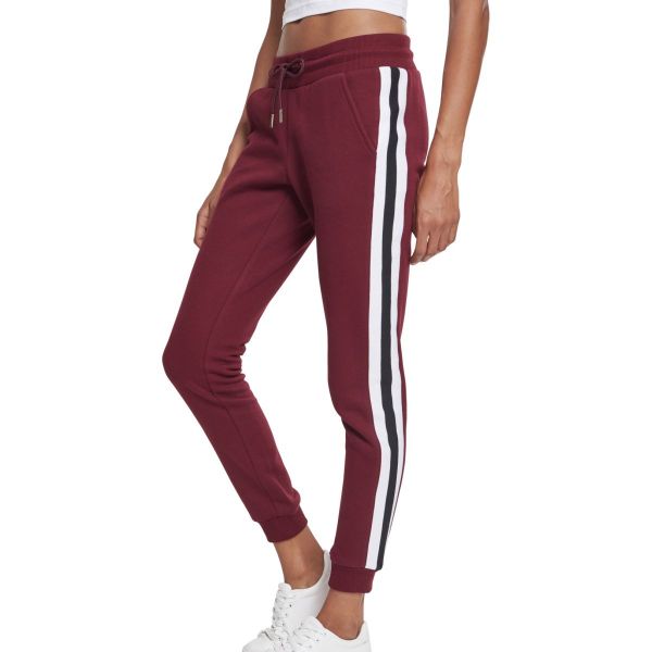 Urban Classics Ladies - College Fleece Sweatpants black