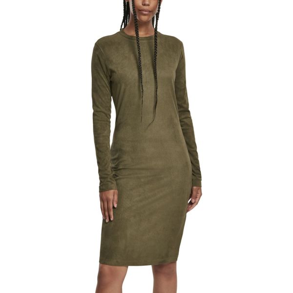 Urban Classics Ladies - Peached RIB Kleid
