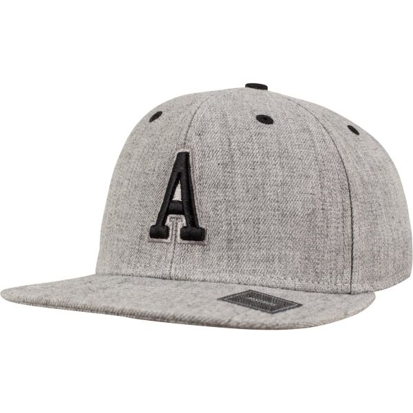 Urban Classics LETTRE Snapback Cap - Z heather gris M/L