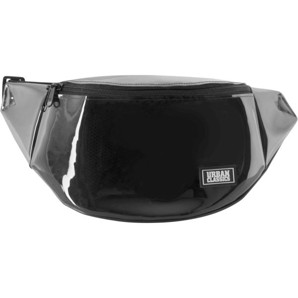 Urban Classics - TRANSPARENT Shoulder Bag black