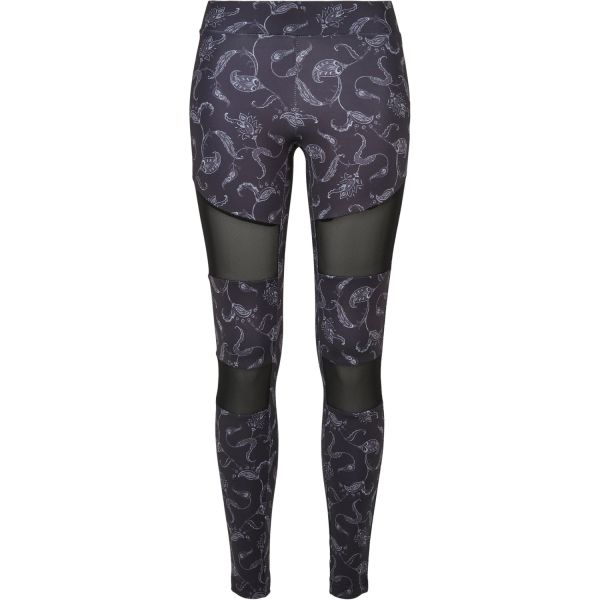 Urban Classics Ladies - TECH MESH All-Over-Print Leggings