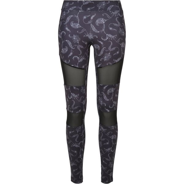 Urban Classics Ladies - TECH MESH All-Over-Print Leggings