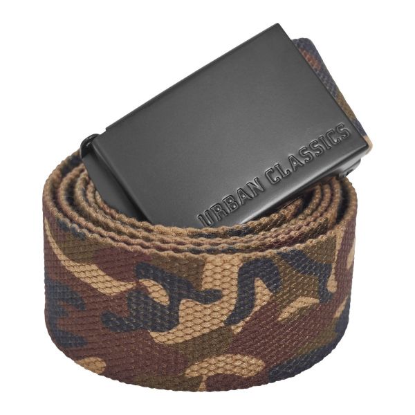 Urban Classics - CANVAS Belt burgundy