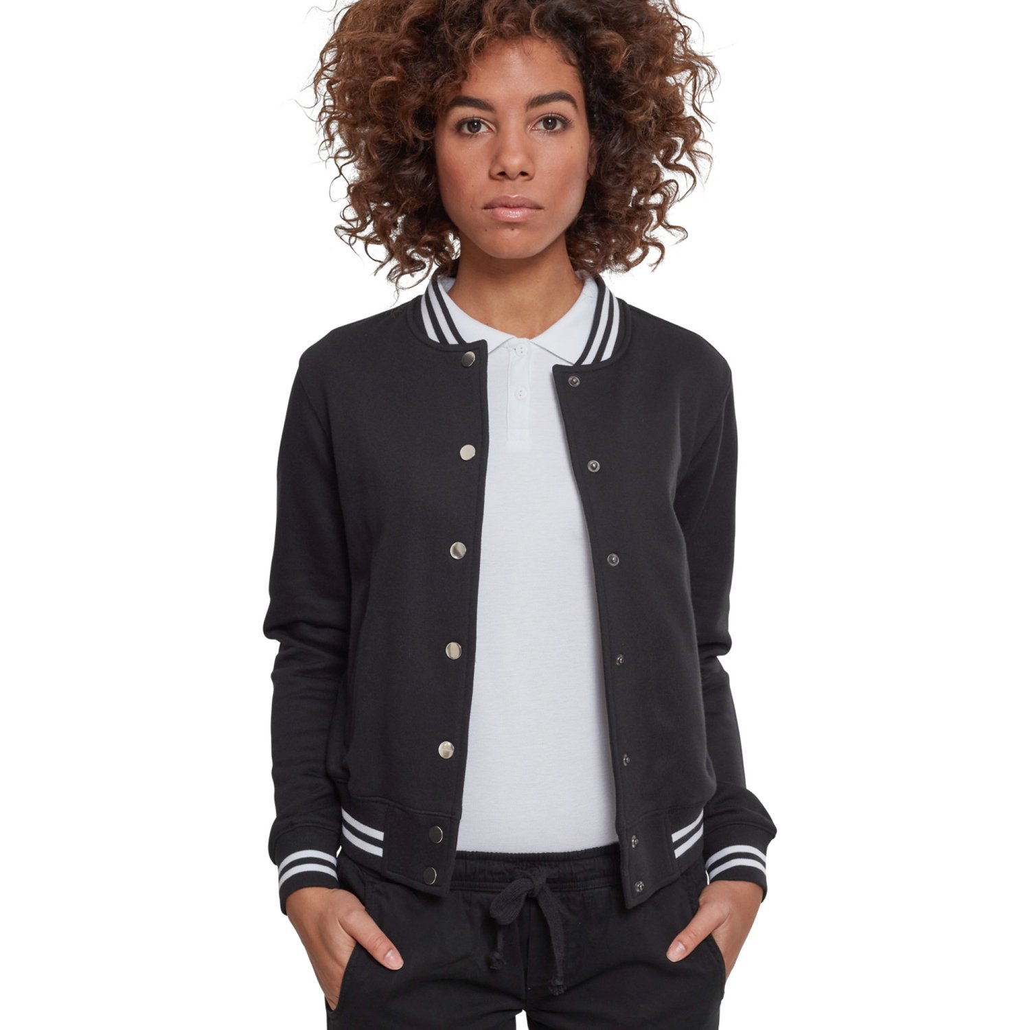 Urban Classics Ladies - | | Jackets STREET | black URBAN Jacket Jackets EN WOMEN | College Sweat College
