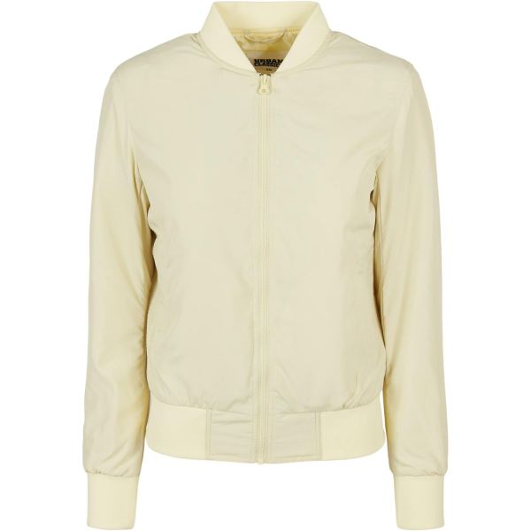 Urban Classics Ladies - LIGHT BOMBER Jacket sand beige