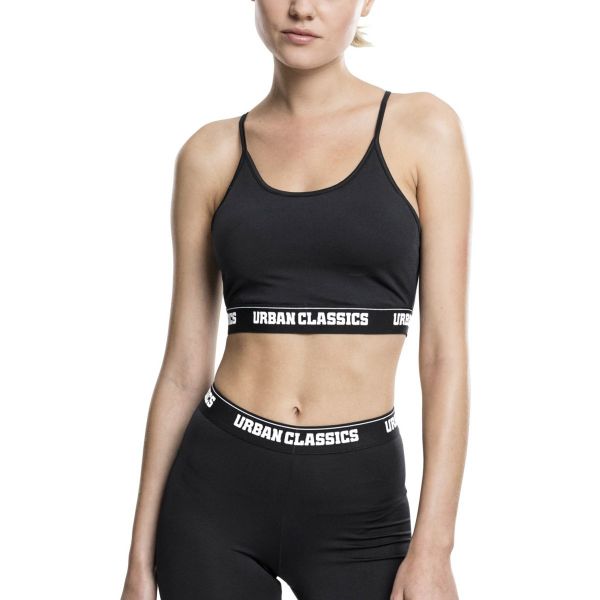 Urban Classics Femme - SPORTS BRA noir