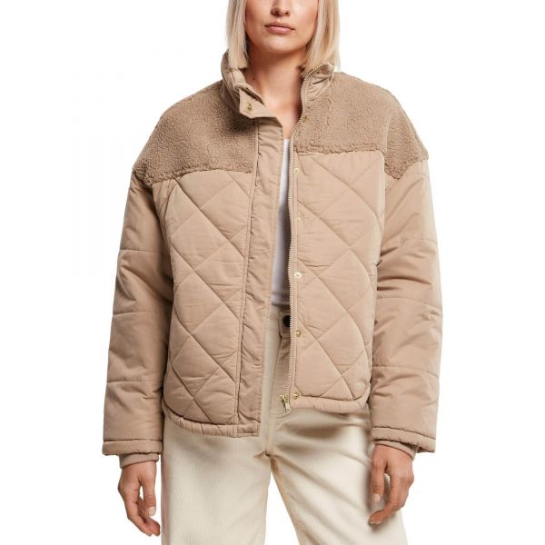 Urban Classics Ladies - Oversized Diamond Quilt Puffer Jacke