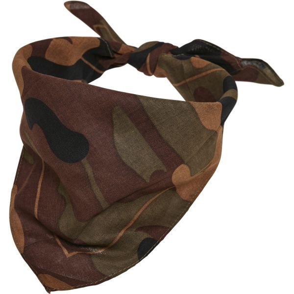 Urban Classics Bandana Neck Scarf 3-pack dark camo