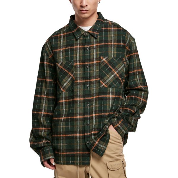 Urban Classics - Boxy Oversized Fane Check Shirt