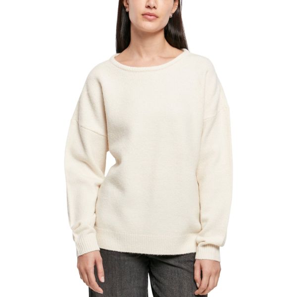 Urban Classics Ladies - Chunky Fluffy Oversize Sweater