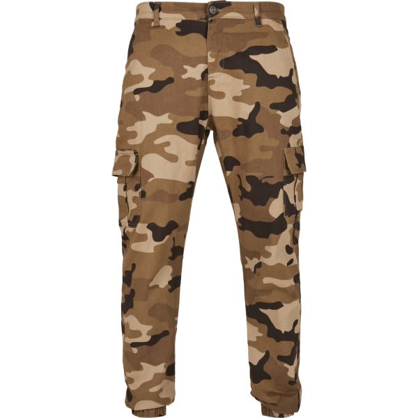 Urban Classics - CARGO Jogging Pants 2.0 wine camo