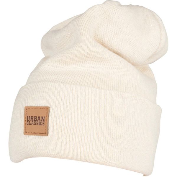 Urban Classics - PATCH LONG BEANIE grey