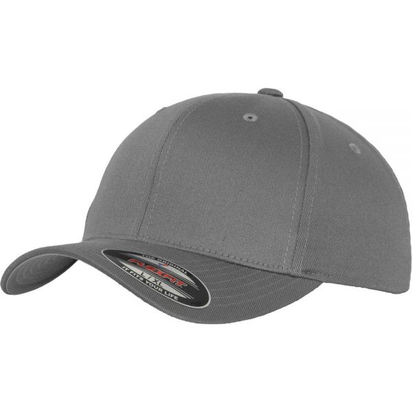 Flexfit WOOLY COMBED Stretchable Cap - silver