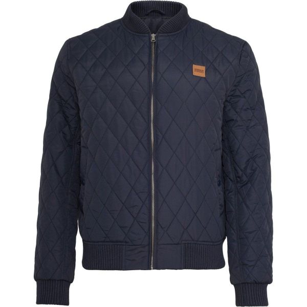 Urban Classics - DIAMOND Nylon Veste Matelassée noir