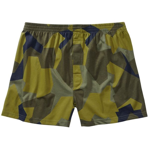 Brandit - Loose-Fit Boxer Shorts swedish camo