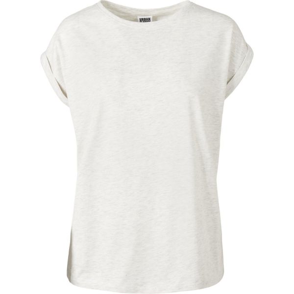 Urban Classics Femme - EXTENDED SHOULDER Shirt gris