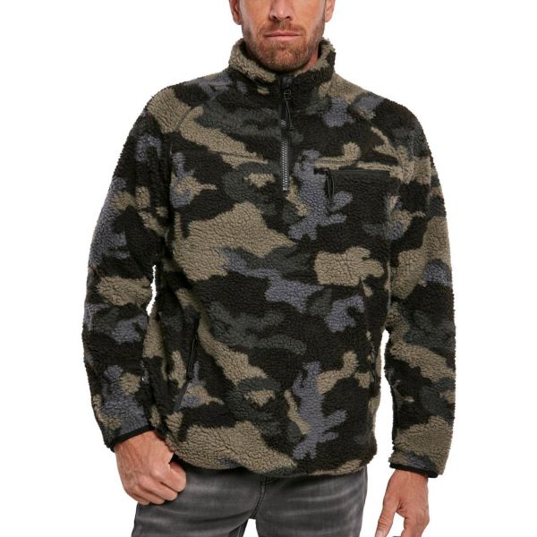 Brandit - Teddyfleece Troyer Sweater anthracite