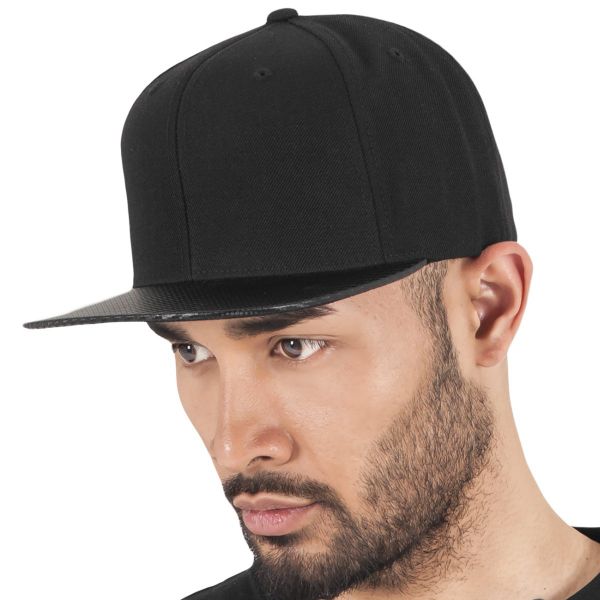 Flexfit CARBON Snapback Cap - schwarz