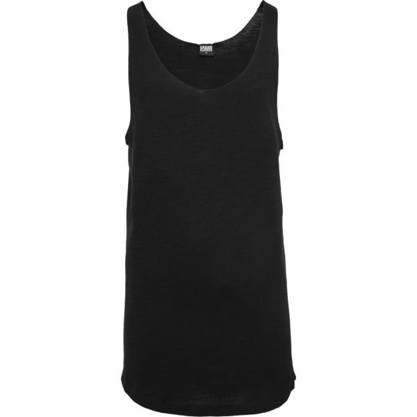 Urban Classics - LONG SHAPED Loose Tank Top black