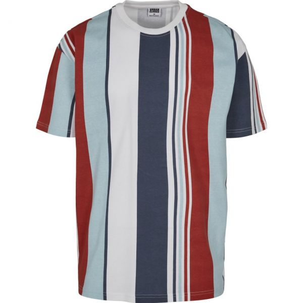 Urban Classics - Heavy Oversized Big AOP Stripe Shirt