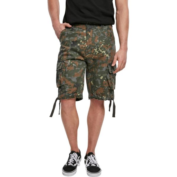 Brandit URBAN LEGEND Vintage City Cargo Army Shorts black