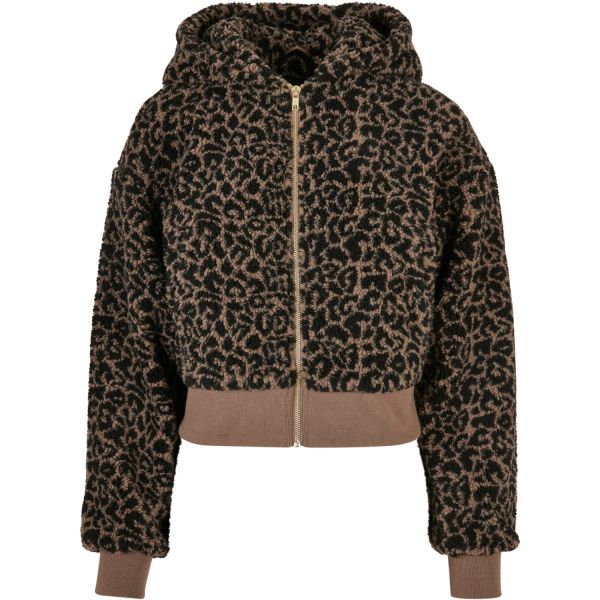 Urban Classics Ladies - Short Oversize Sherpa Jacket