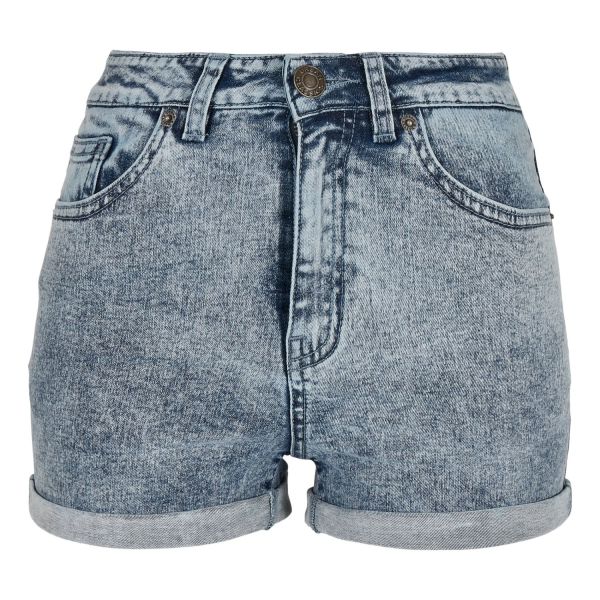 Urban Classics Ladies - Denim 5- Pocket Shorts sand