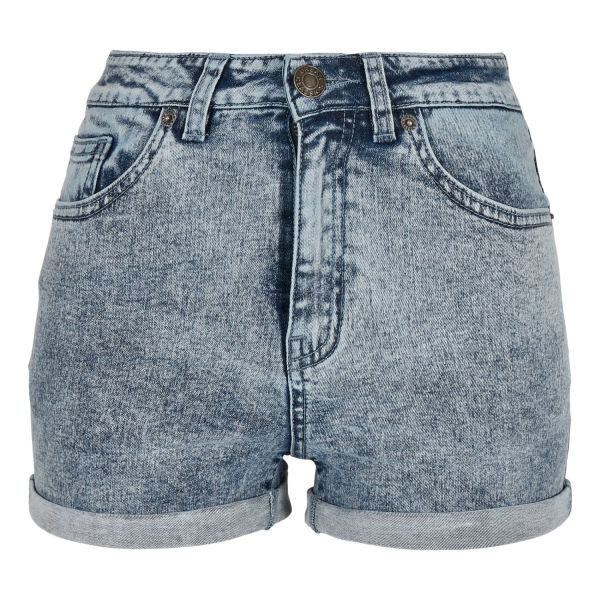 Urban Classics Ladies - Denim 5- Pocket Shorts black