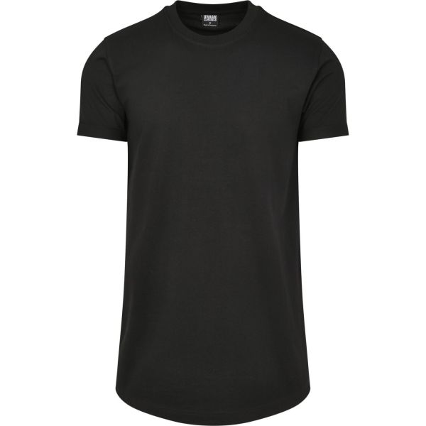 Urban Classics - Short Shaped Turn Up Shirt noir