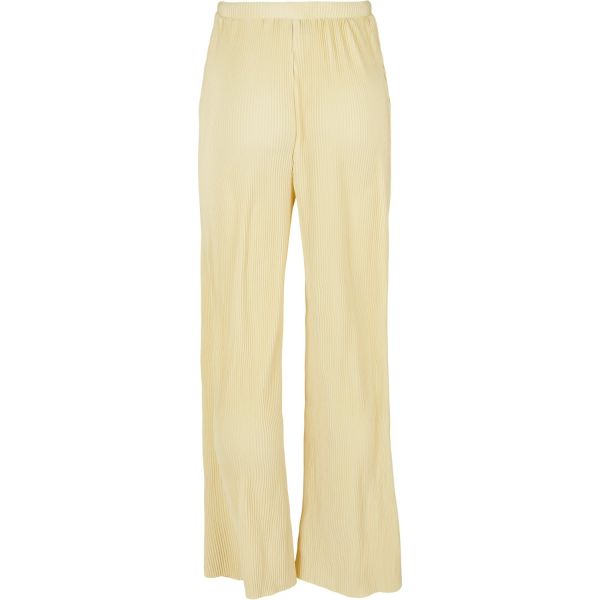 Urban Classics Ladies - Plisse Pantalon jaune