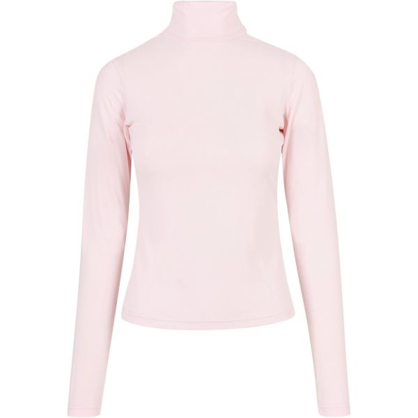 Urban Classics Ladies - Modal Turtleneck Longsleeve rose