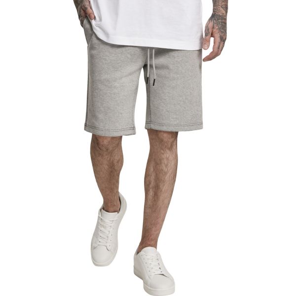Urban Classics - TWO FACE Fleece Shorts gris