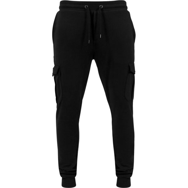 Urban Classics - FITTED Cargo Sweatpants charcoal