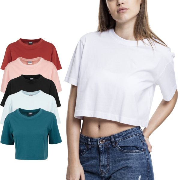 Urban Classics Ladies - Short Oversized Top Shirt bauchfrei