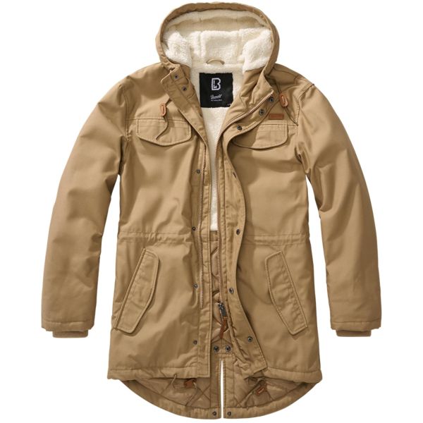 Brandit - MARSH LAKE Winter Parka anthracite