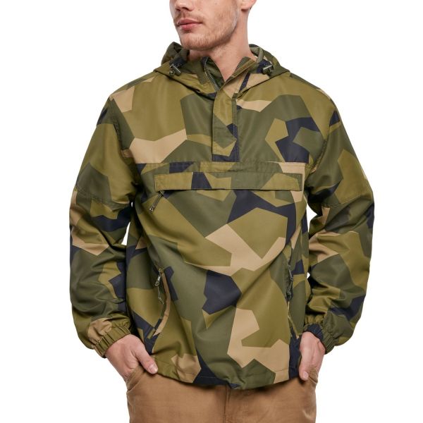 Brandit Pull-Over Summer Windbreaker Jacket flecktarn