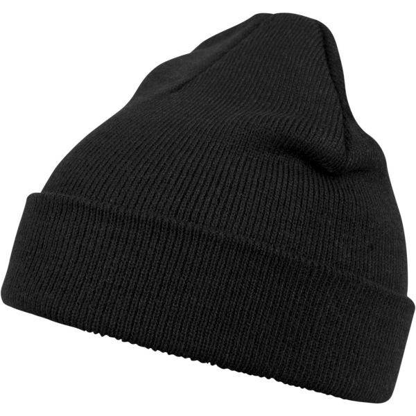 Urban Classics Winter Beanie - BASIC FLAP chocolate brown