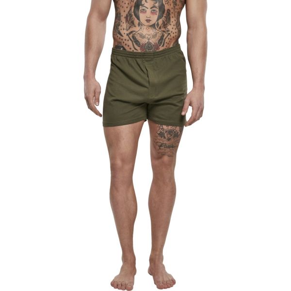 Brandit - Loose-Fit Boxer Shorts swedish camo