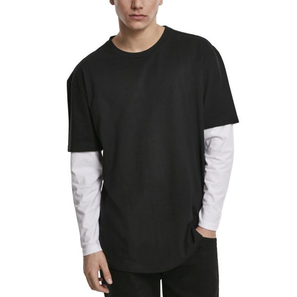 Urban Classics - Oversized Double Layer Longsleeve Shirt