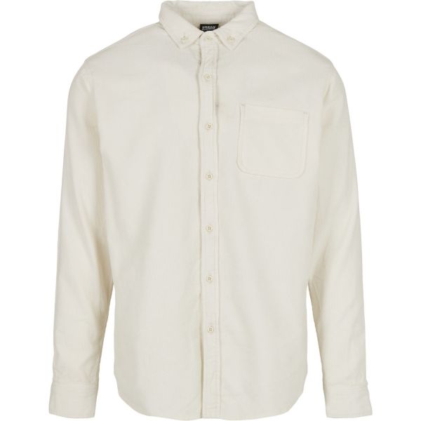 Urban Classics - Corduroy Shirt dusty blue